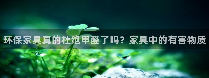 杏耀平台网页版：环保家具真的杜绝甲醛了吗？家具中的有害物质